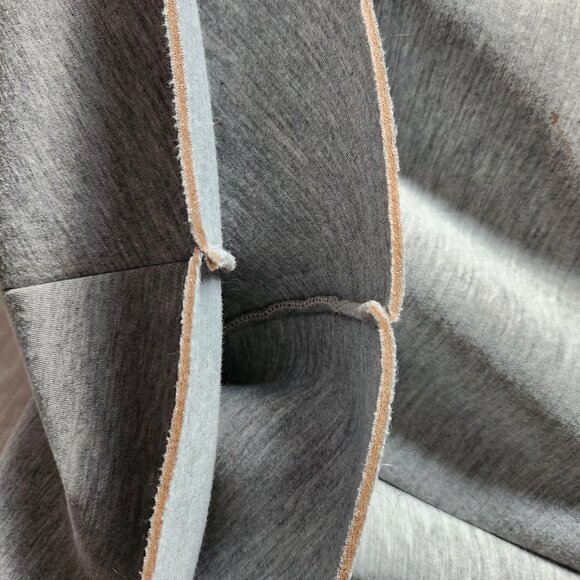 🇫🇷 Naf Naf Black Mirror-Style Flared Mini Gray Dress - Picture 10 of 14